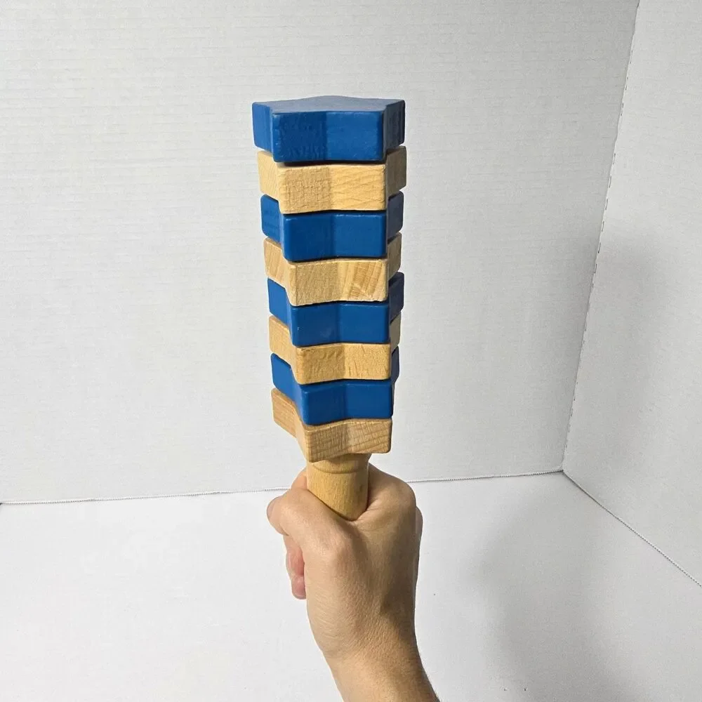 True Balance Star Handheld Wooden Coordination Toy STEM Fidget Balance Game